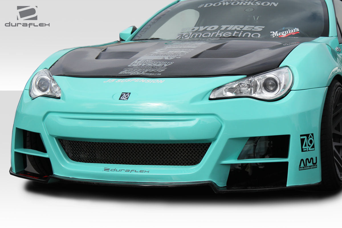 2013-2020 Toyota 86 86-R Style Front Bumper Cover - 1 Piece FRP
