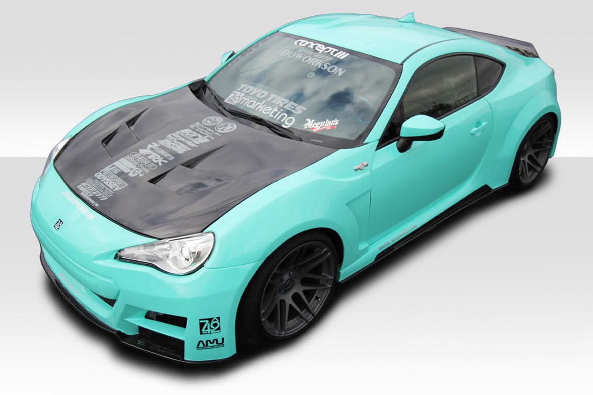 2013-2018 Toyota 86 86-R Style Body Kit - 4 Piece - FRP