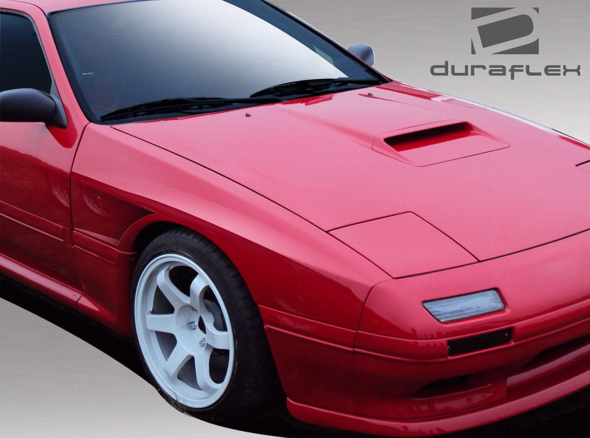 1986-1991 Mazda RX-7 FK Sport Style Front Fenders - 2 Piece - FRP