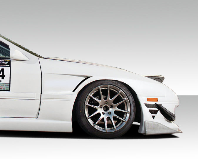 1986-1991 Mazda RX-7 FK Sport Style Front Fenders - 2 Piece - FRP
