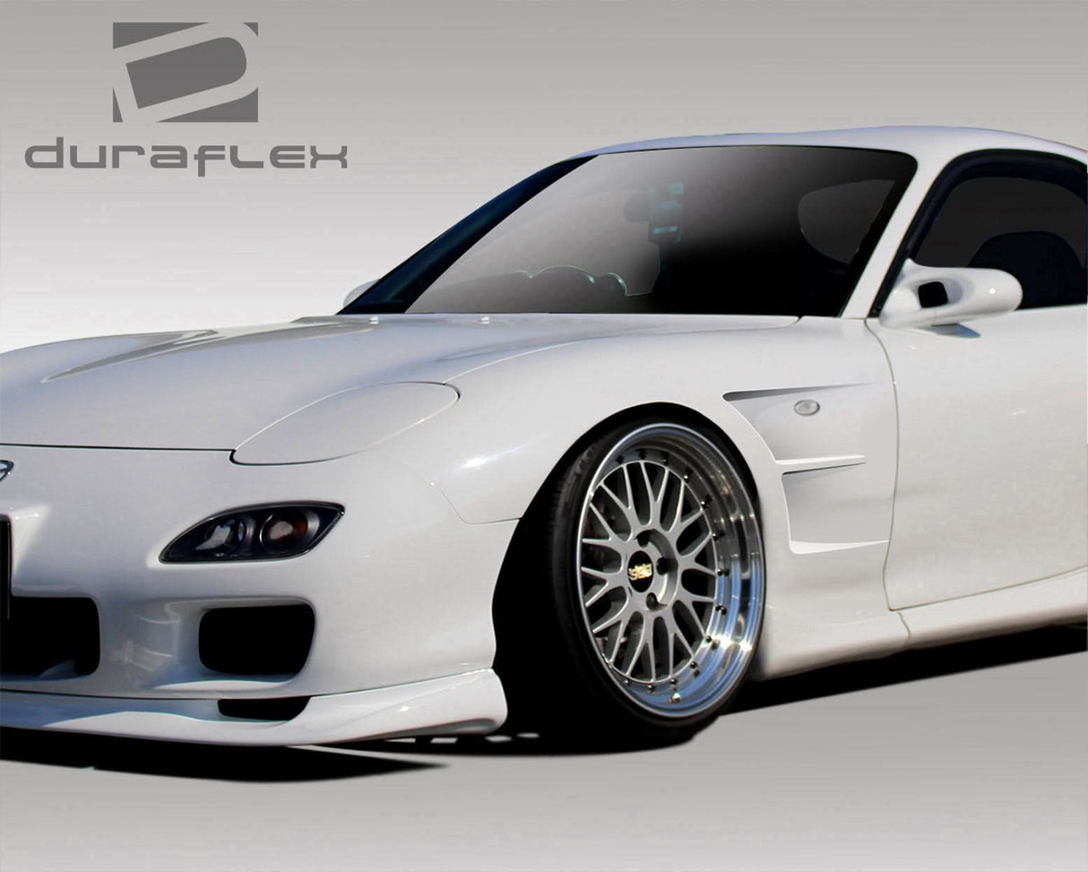 1993-1997 Mazda RX-7 B-Sport Style 25mm Front Fenders - FRP