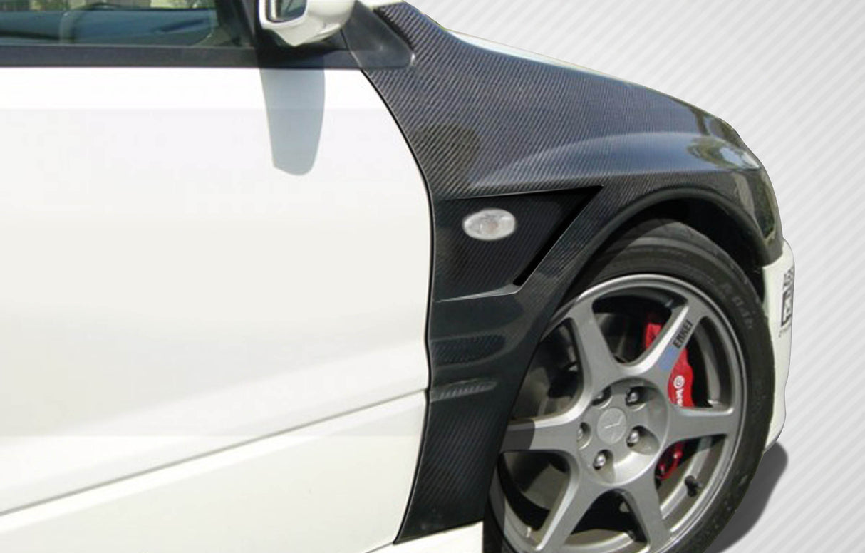 2003-2006 Mitsubishi Lancer Evolution 8 9 OEM Look Vented Fenders