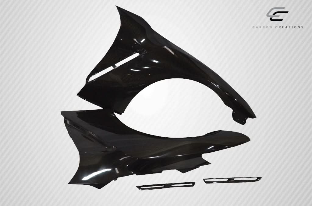 2009-2021 Nissan GT-R R35 OEM Look Fenders - 4 Piece Carbon Fiber