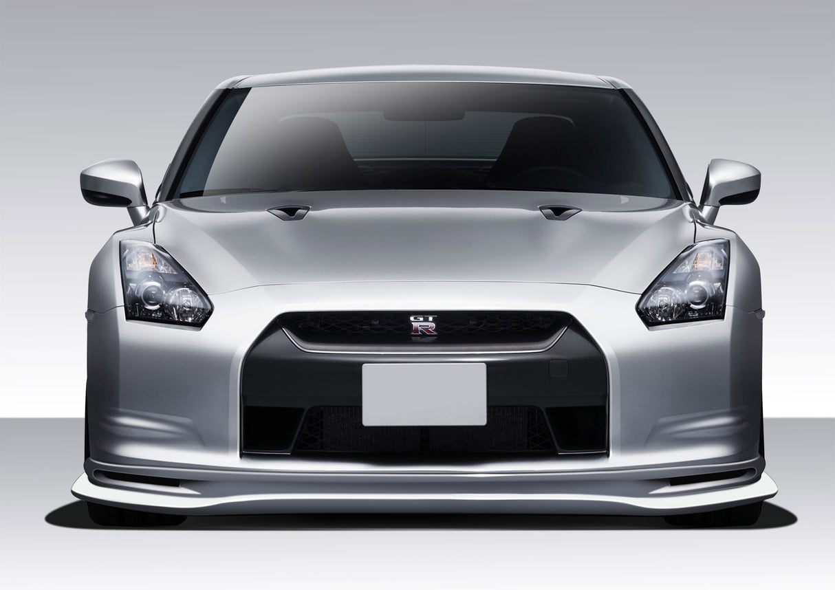 2009-2011 Nissan GT-R R35 Eros Version 5 Style Front Lip Spoiler - FRP