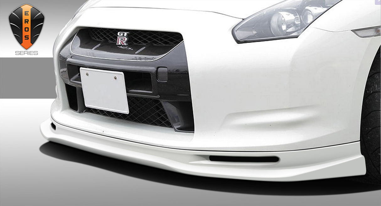 2009-2011 Nissan GT-R R35 Eros Version 5 Style Front Lip Spoiler - FRP