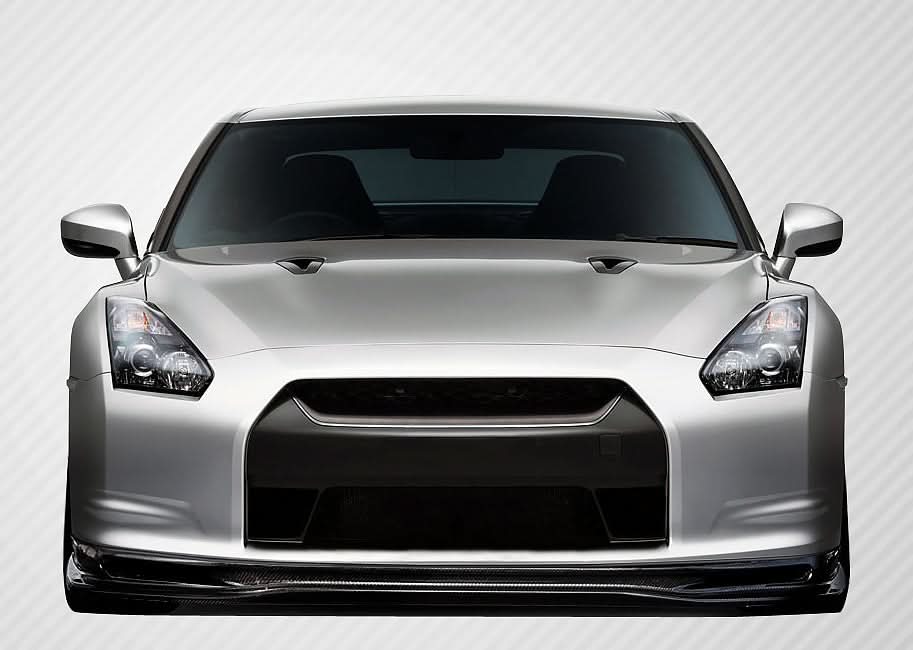 2009-2011 Nissan GT-R R35 Eros Version 5 Style Front Lip Under Spoiler