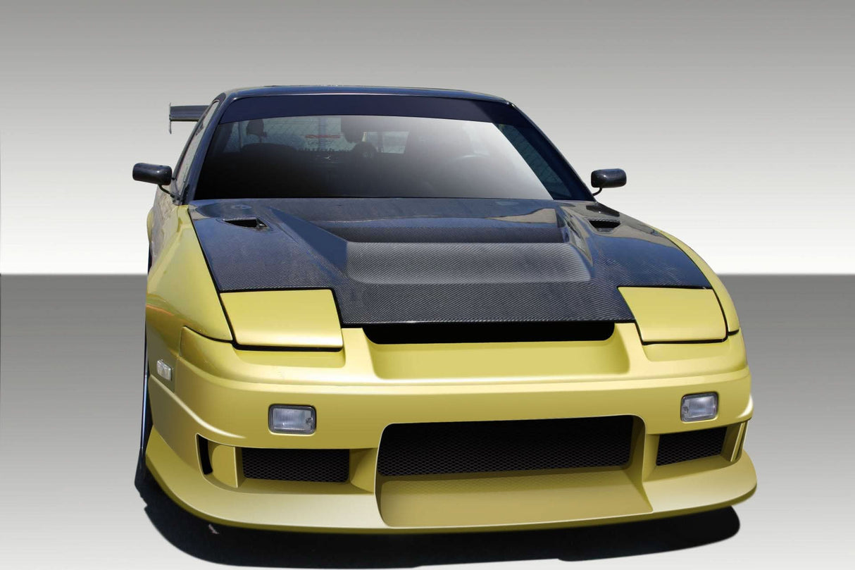 1989-1994 Nissan 240SX S13 Vector Style Front Bumper Cover - FRP
