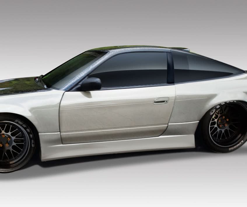 1989-1994 Nissan 240SX S13 Vector Style Body Kit - 4 Piece - FRP