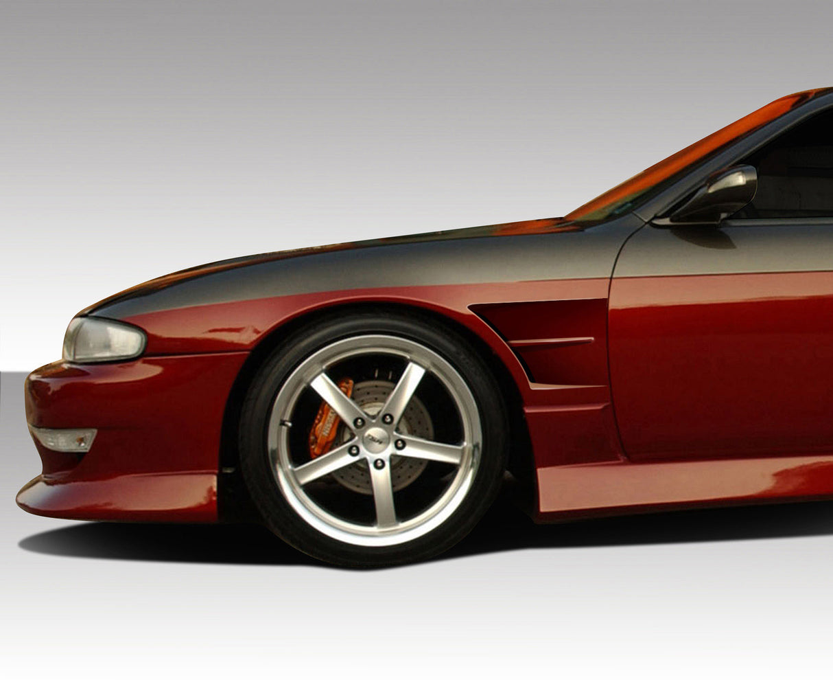 1995-1996 Nissan 240SX S14 B-Sport Style Front Fender - 2 Piece - FRP