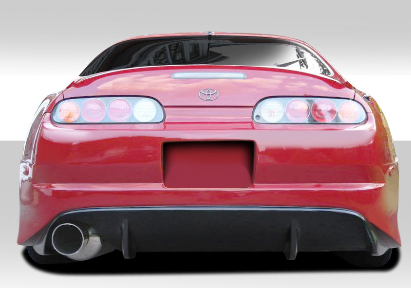 1993-1998 Toyota Supra TR-S Style Rear Bumper Cover - FRP
