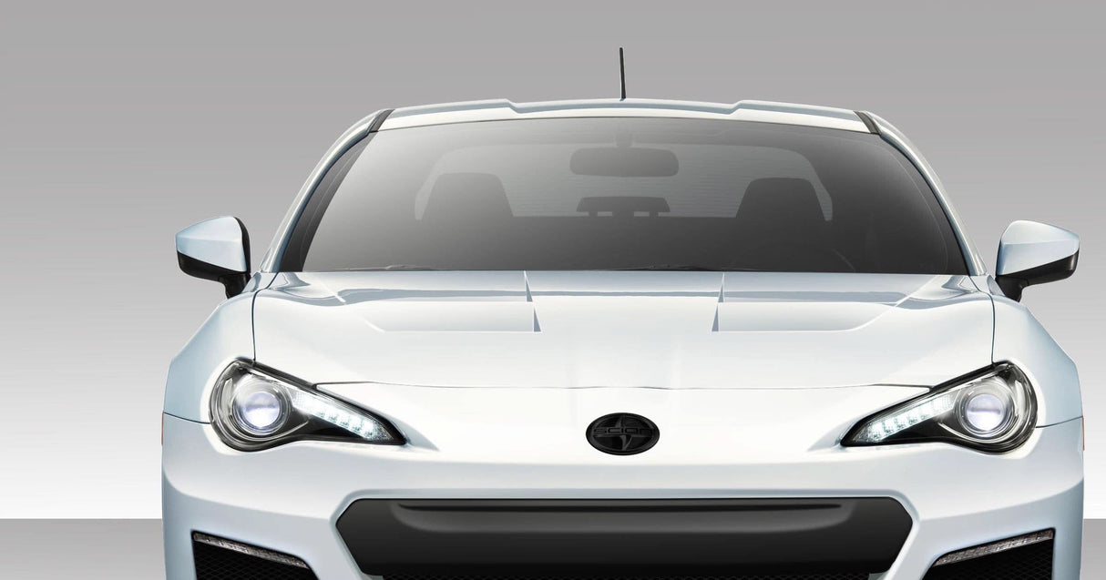 2013-2020 Toyota 86 86-R Style Hood - 1 Piece - FRP