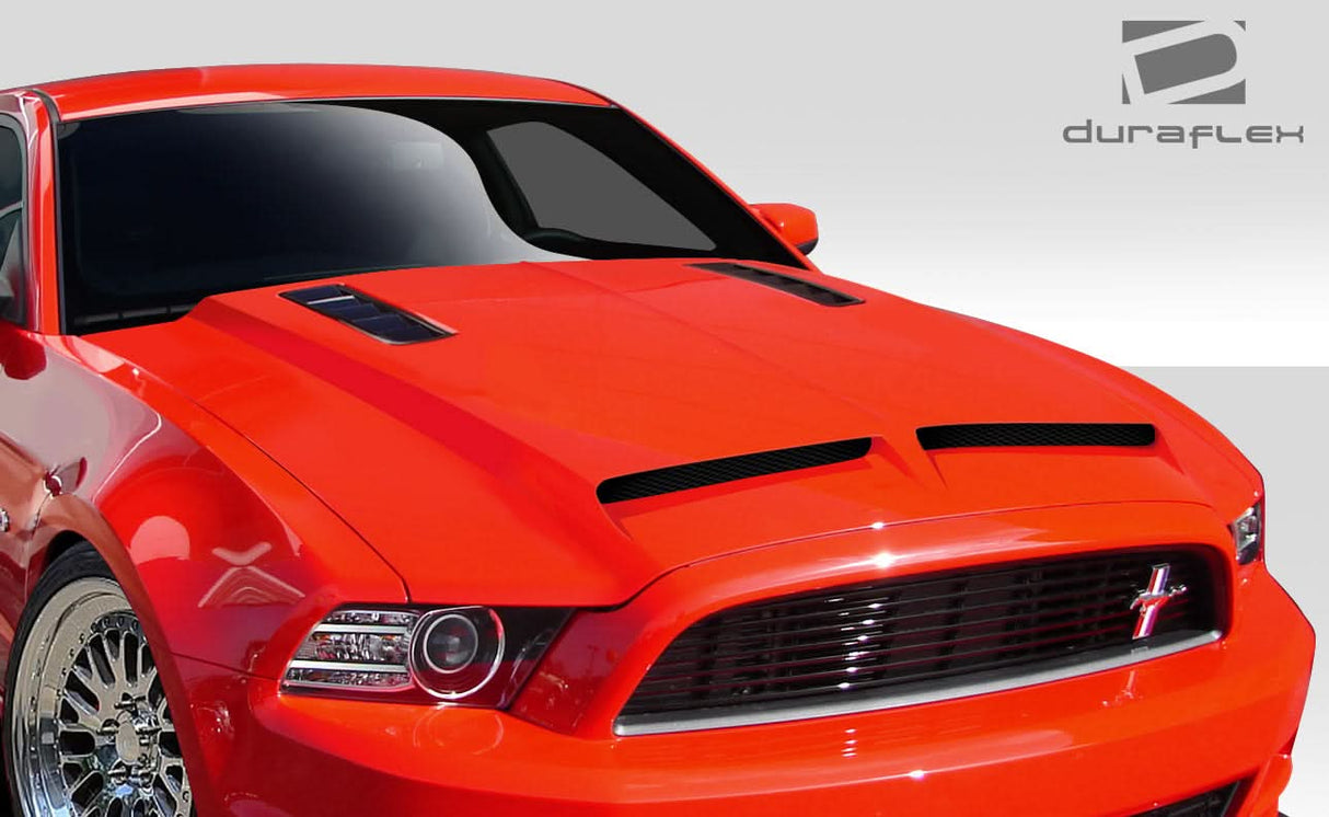 2013-2014 Ford Mustang GT500 Style Hood - FRP