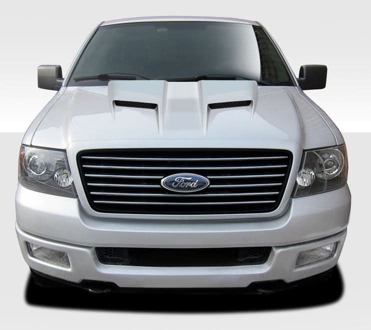 2004-2008 Ford F-150 CVX Style Hood - 1 Piece - FRP