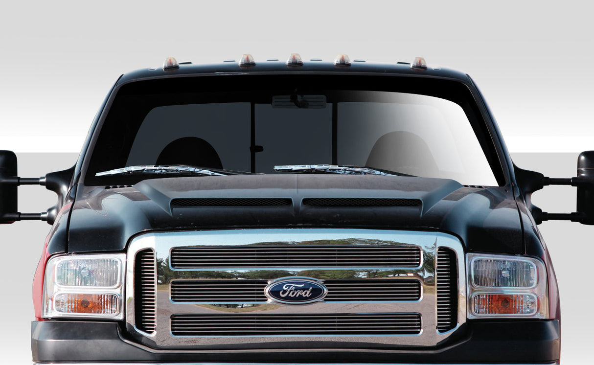1999-2007 Ford Super Duty F250/F350/F450/F550 CVX Style Hood - FRP