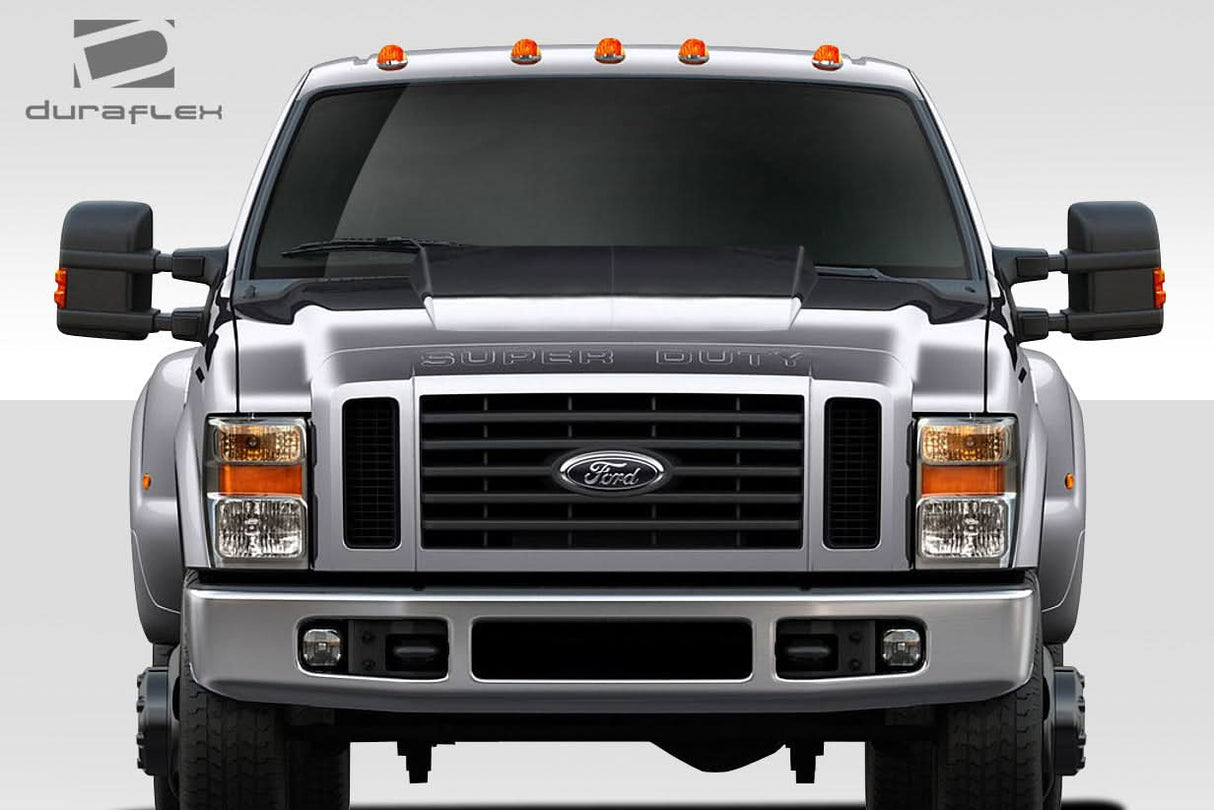 2008-2010 Ford Super Duty F250 F350 F450 Cowl Hood - 1 Piece - FRP
