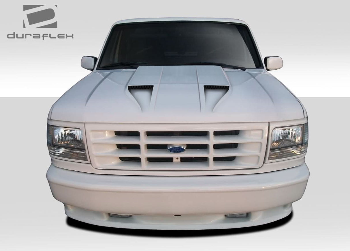 1992-1996 Ford F-150 / Bronco CVX Style Hood - FRP