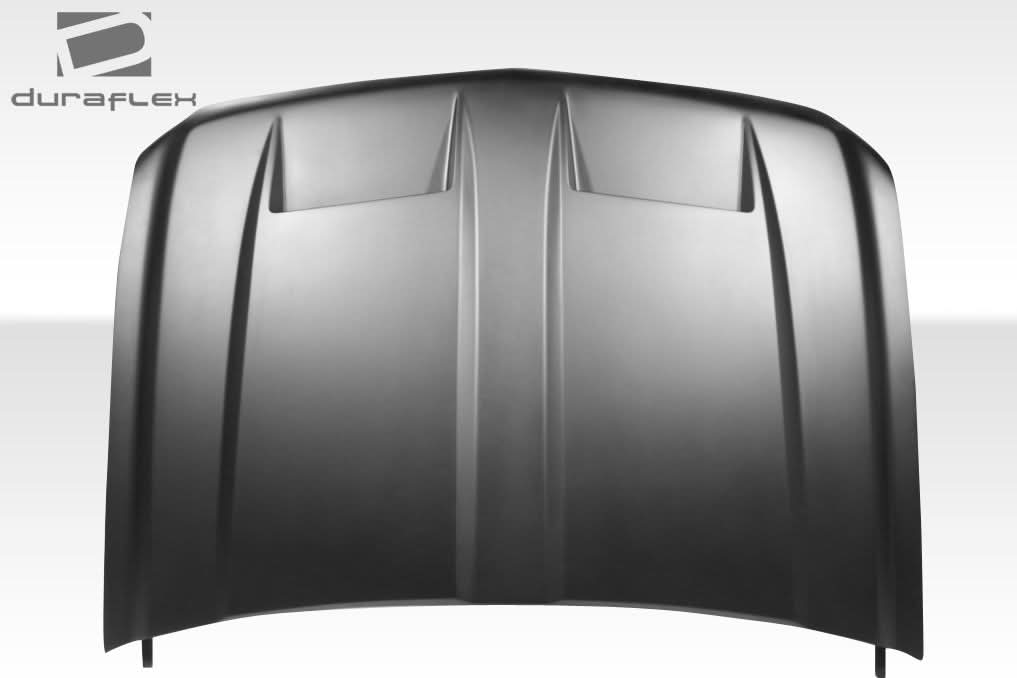 2007-2013 Chevrolet Silverado CVX Style Hood - 1 Piece - FRP