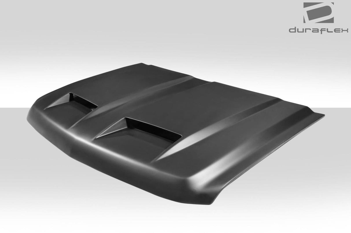 2007-2013 Chevrolet Silverado CVX Style Hood - 1 Piece - FRP