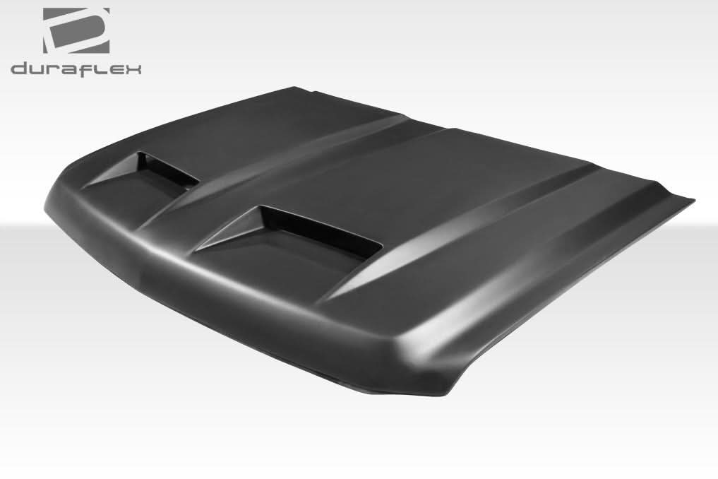 2007-2013 Chevrolet Silverado CVX Style Hood - 1 Piece - FRP