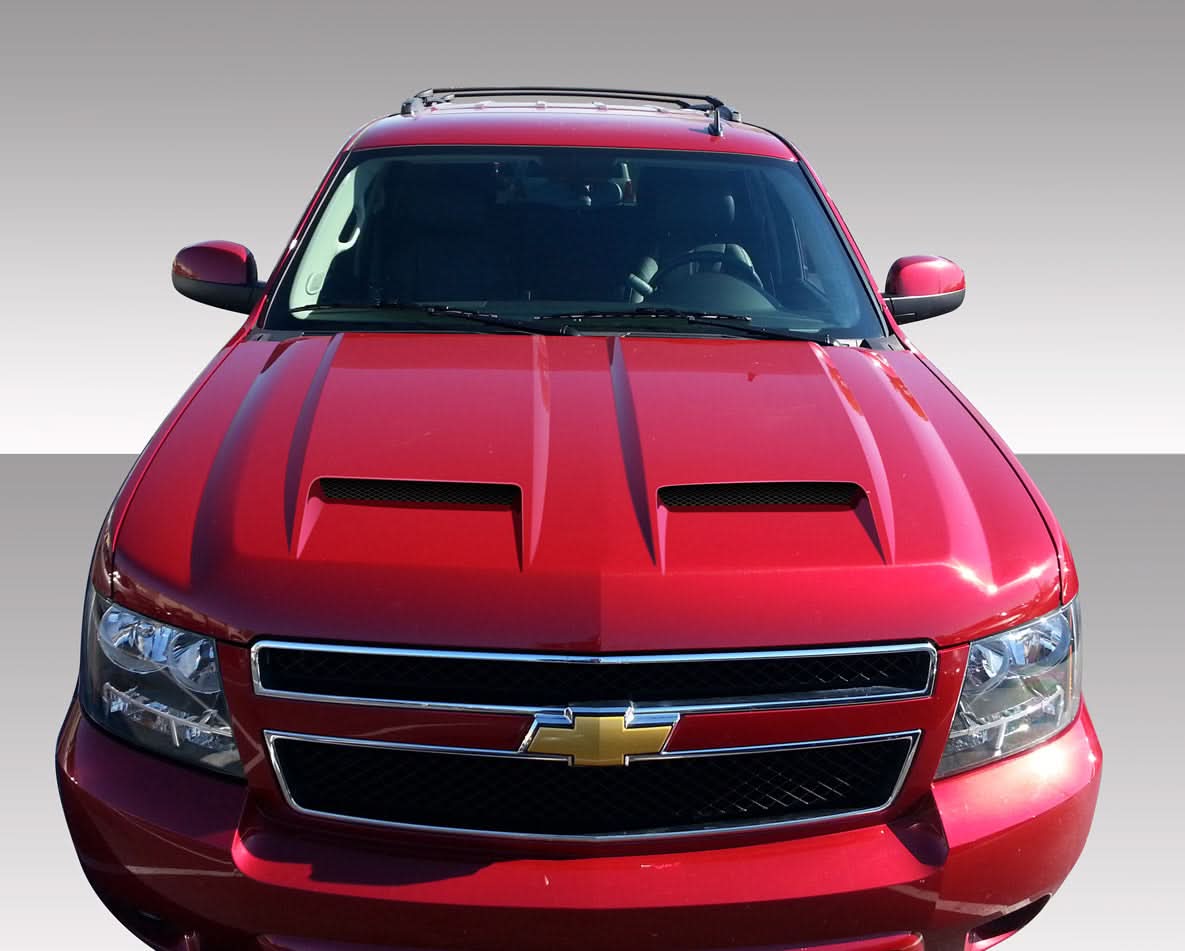 2007-2014 Chevrolet Tahoe Avalanche Suburban CVX Style Hood - FRP