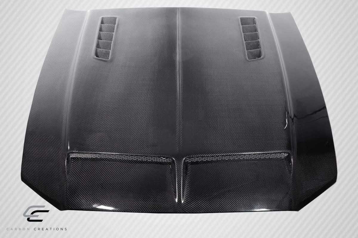 2013-2014 Ford Mustang GT500 Style Hood - Carbon Fiber