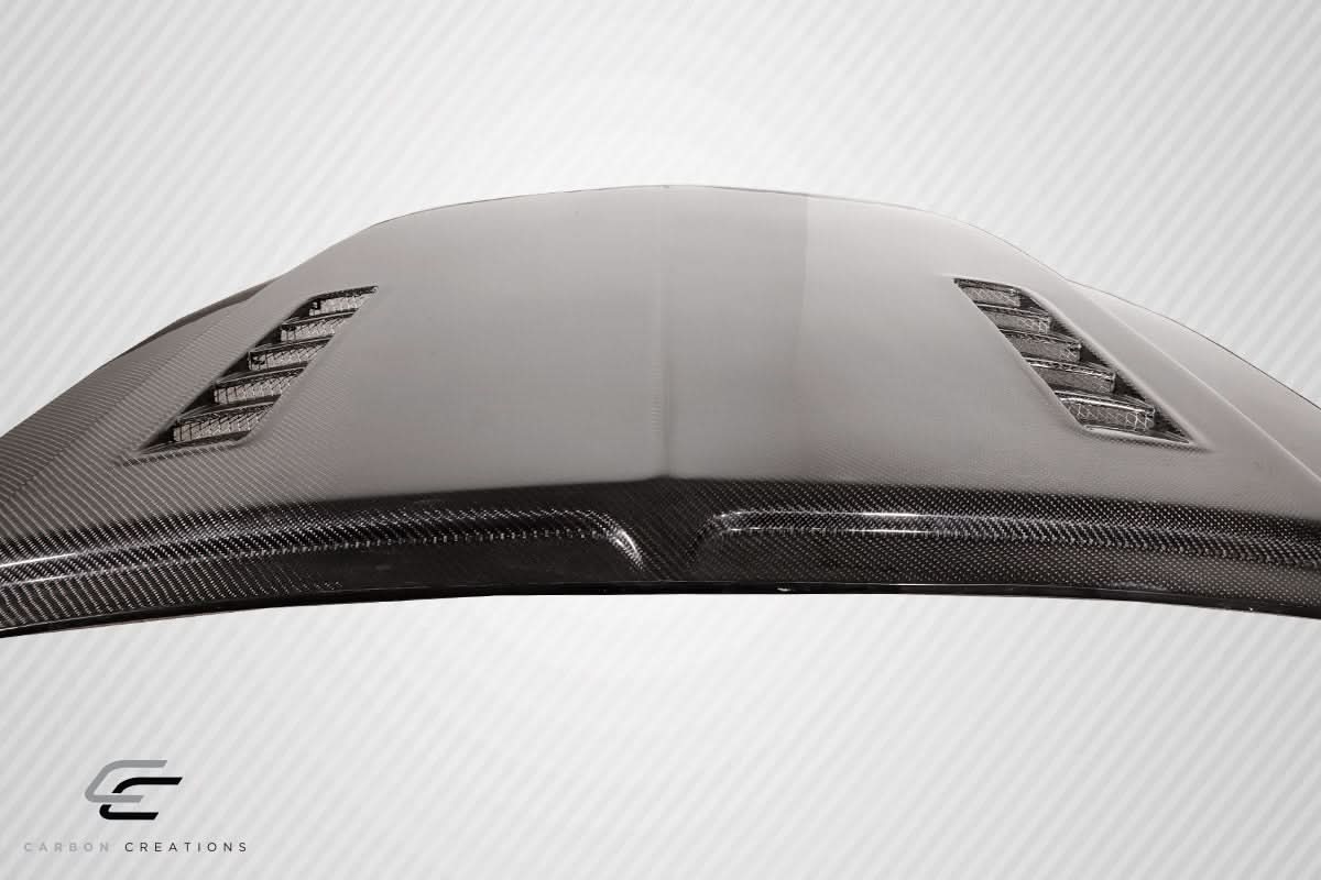 2013-2014 Ford Mustang GT500 Style Hood - Carbon Fiber