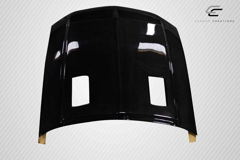 2010-2012 Ford Mustang GT500 Style Hood - Carbon Fiber