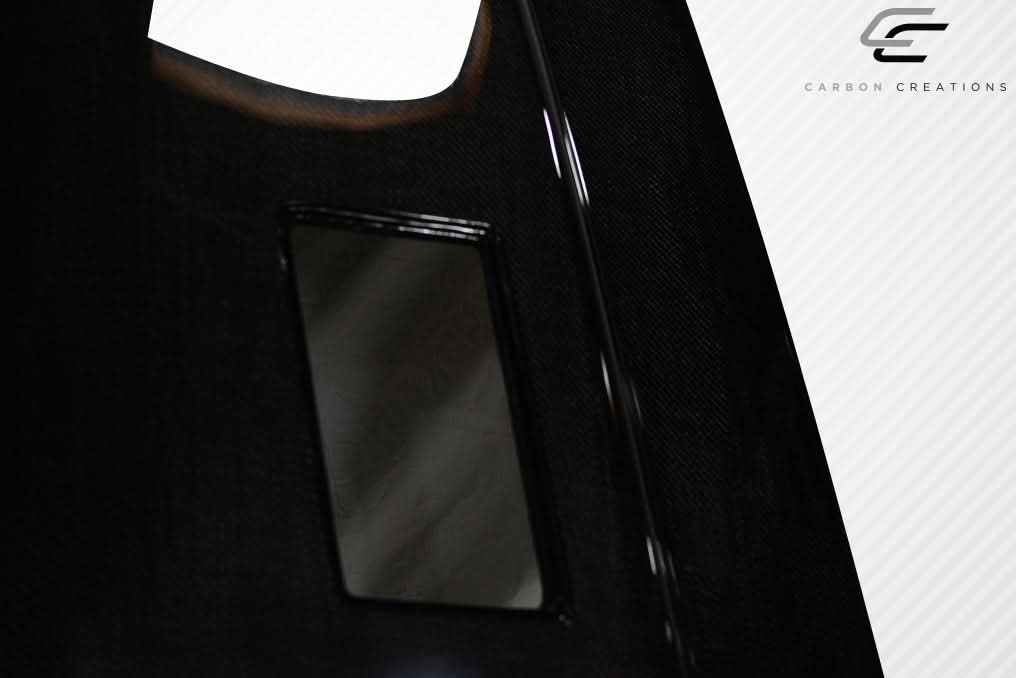 2010-2012 Ford Mustang GT500 Style Hood - Carbon Fiber