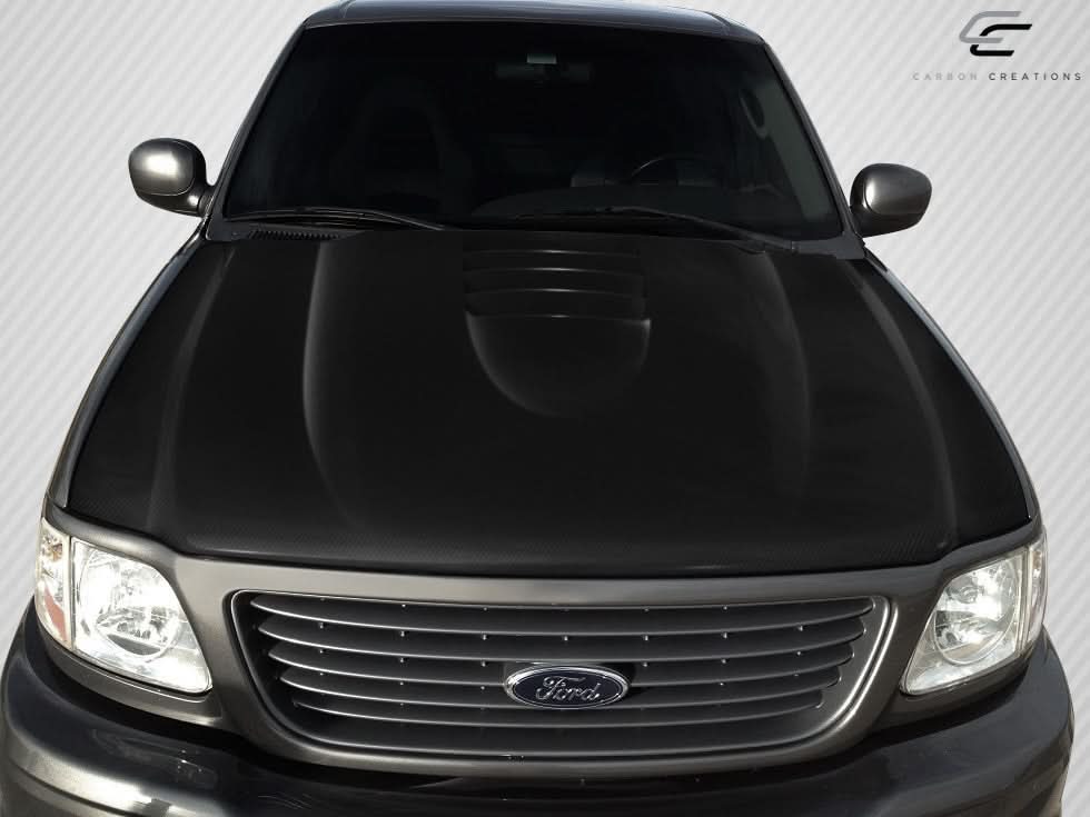1997-2003 Ford F-150 CVX Style Hood - Carbon Fiber