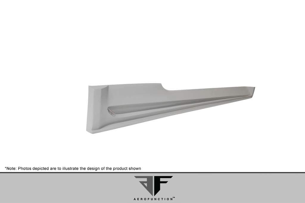 2004-2010 BMW 6 Series AF-2 Style Wide Body Side Skirts - FRP