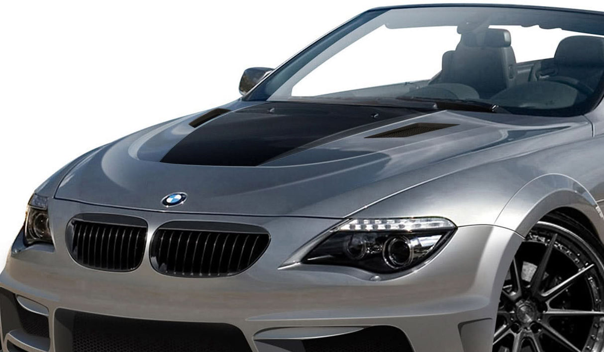 2004-2010 BMW 6 Series M6 AF-2 Style Hood - FRP