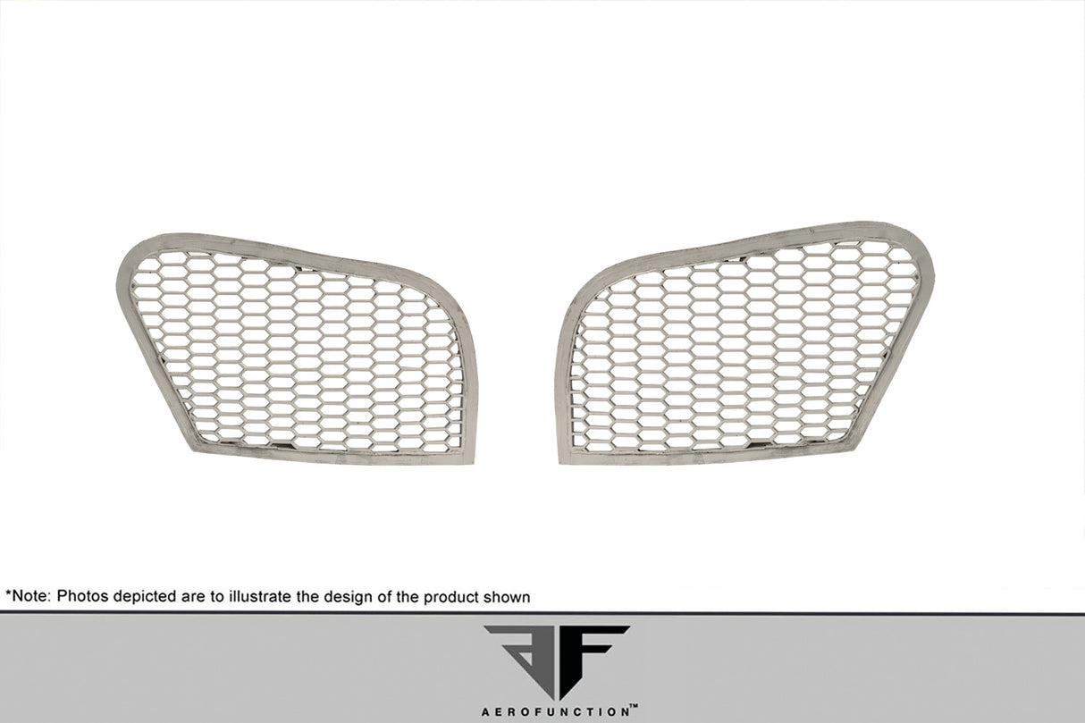 2007-2013 BMW X5 E70 Urethane AF-1 Front Bumper Cover Upper Grille Insert ( PUR-RIM ) - 1 Piece (S)