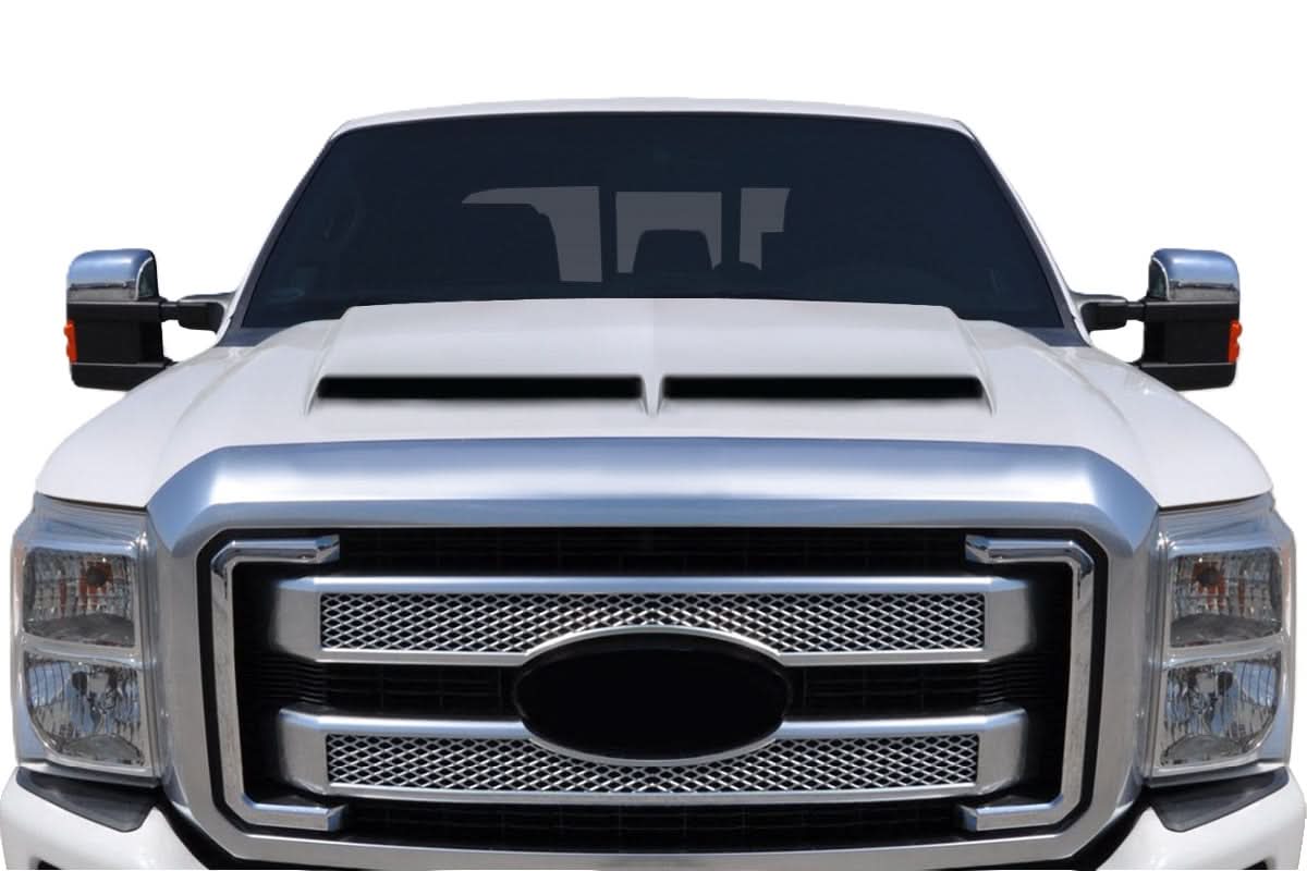 2011-2016 Ford Super Duty GT500 Style Hood - FRP