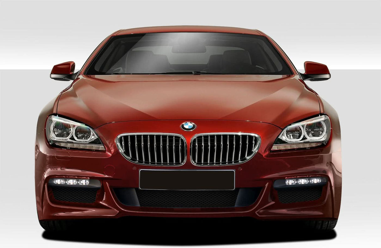 2011-2019 BMW 6 Series M Sport Look Front Bumper Cover - FRP
