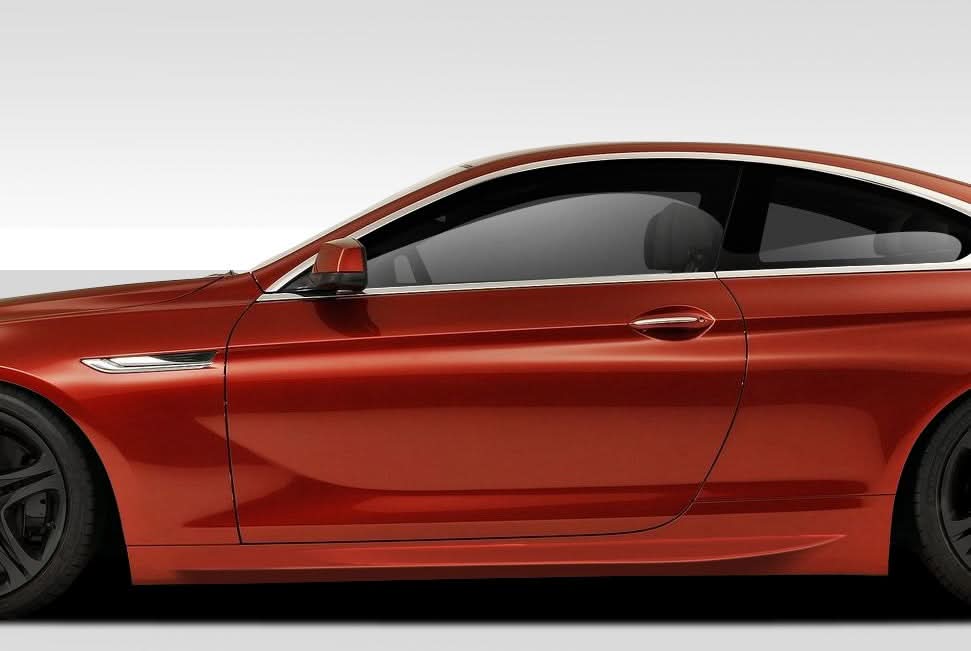 2011-2019 BMW 6 Series M Sport Look Side Skirt Rocker Panels - FRP