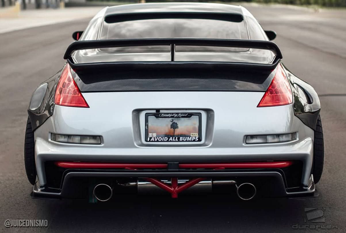 2003-2008 Nissan 350Z N-3 Style Trunk Wing Spoiler - FRP