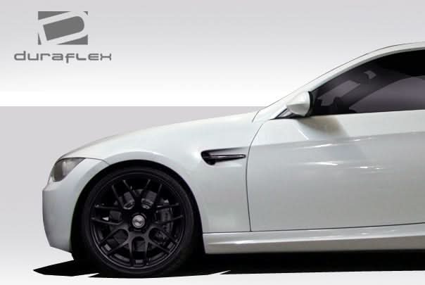 2007-2013 BMW 3 Series M3 Look Front Fenders - 2 Piece - FRP