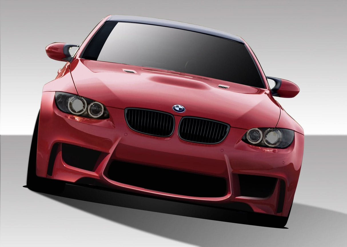 2008-2013 BMW M3 1M Look Front Bumper Cover - FRP