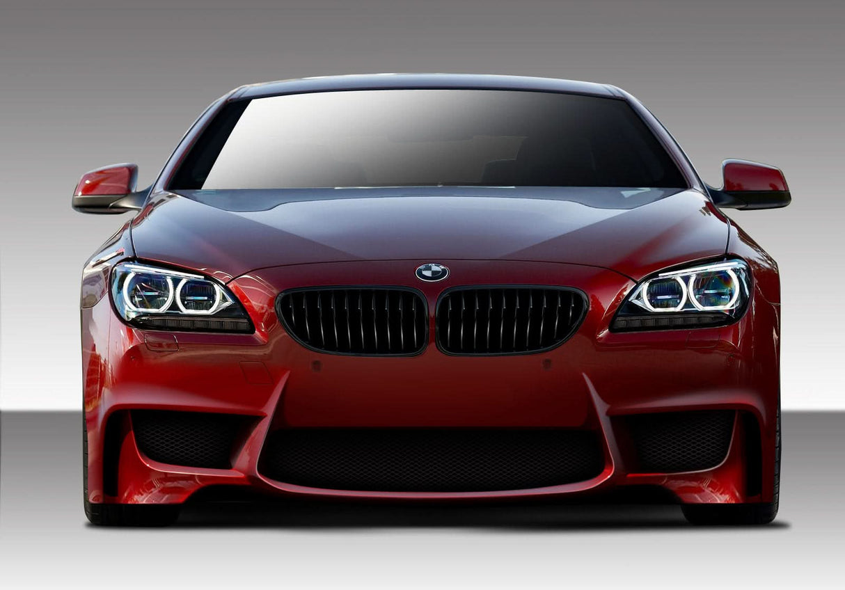 2011-2019 BMW 6 Series 1M Look Front Bumper Cover - FRP