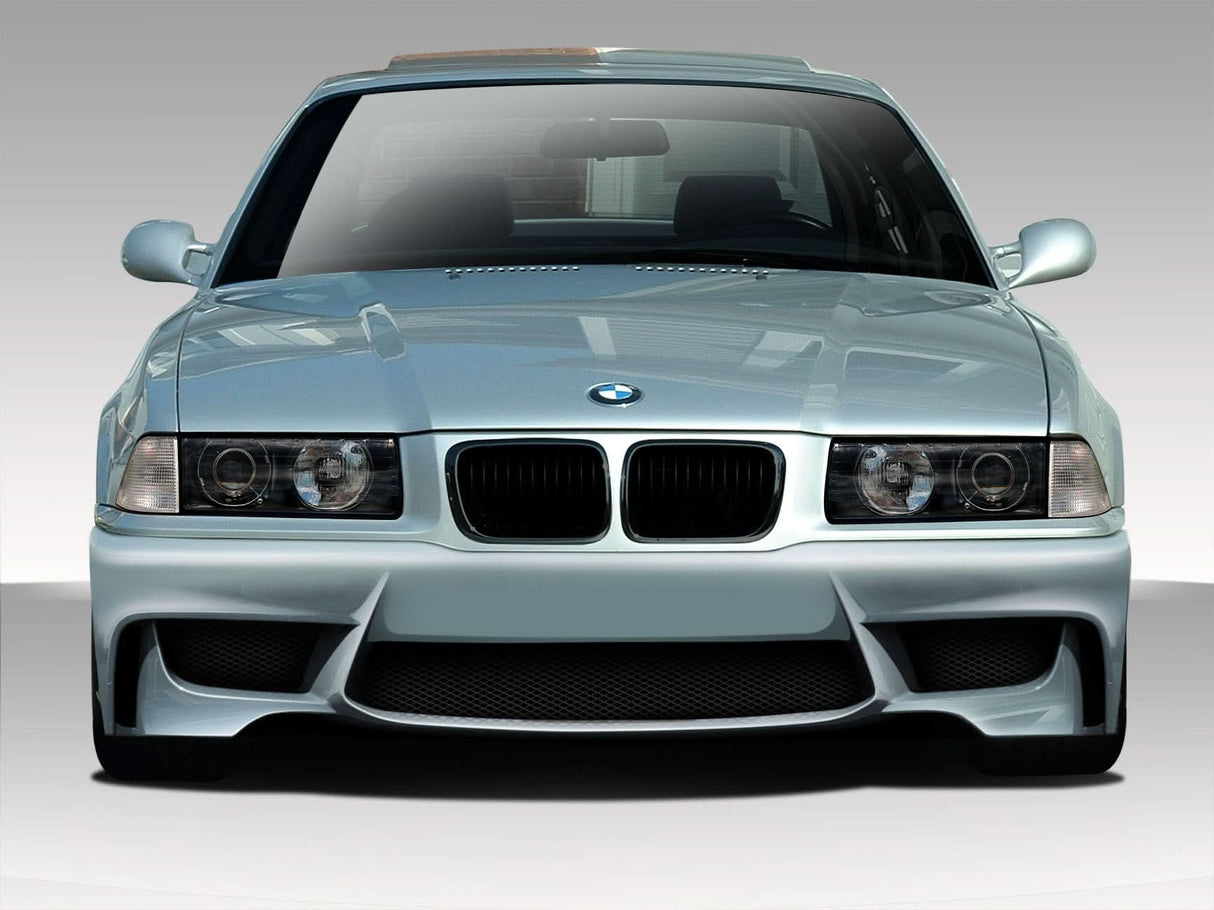 1992-1998 BMW 3 Series M3 1M Look Front Bumper Cover - FRP