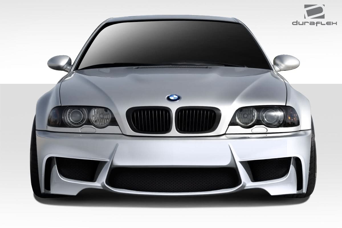 2001-2006 BMW M3 1M Look Front Bumper Cover - FRP