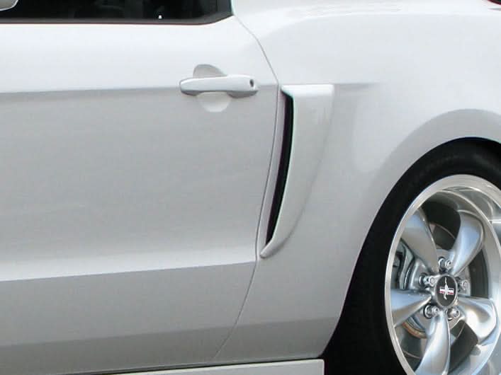 2010-2014 Ford Mustang Boss Look Side Scoops - 2 Piece - FRP