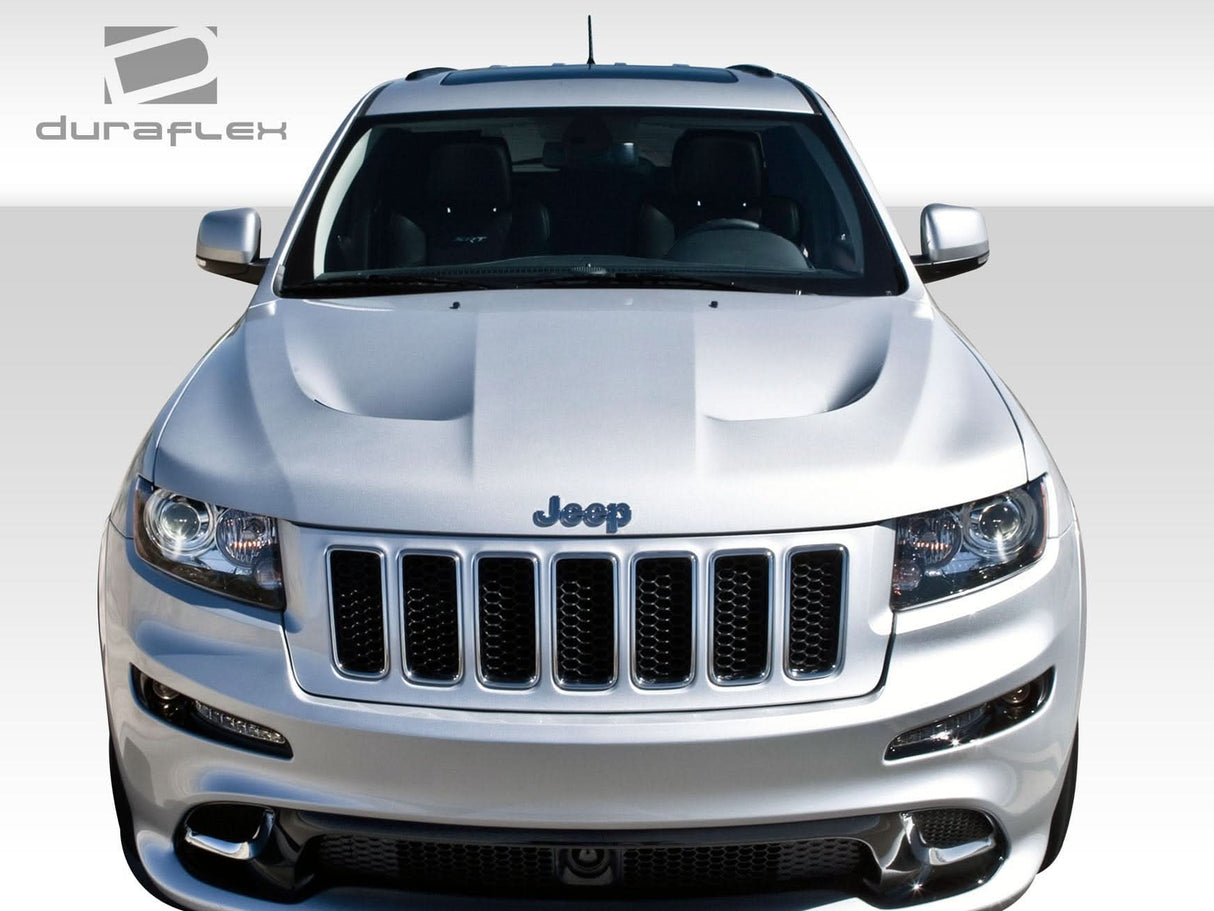 2011-2022 Jeep Grand Cherokee SRT Look Hood - 1 Piece - FRP