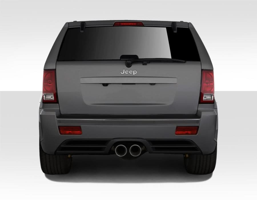 2005-2010 Jeep Grand Cherokee SRT Look Rear Bumper Cover - FRP