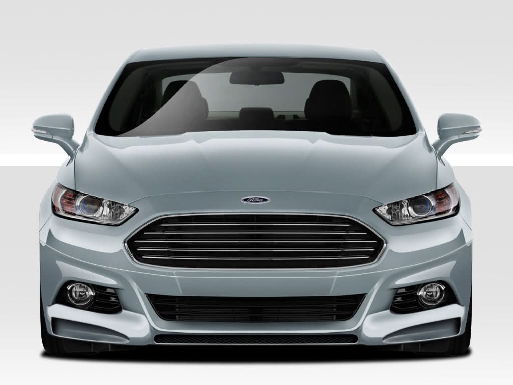 2013-2016 Ford Fusion Racer Style Body Kit - 4 Piece - FRP