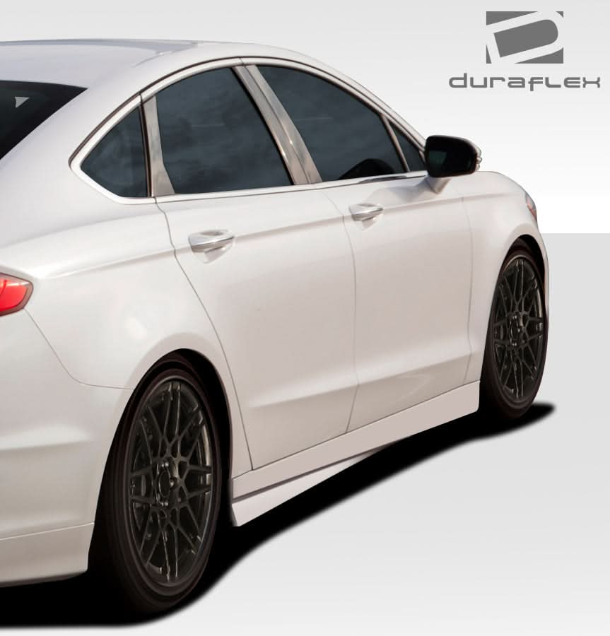 2013-2016 Ford Fusion Racer Style Side Skirt Rocker Panels - FRP