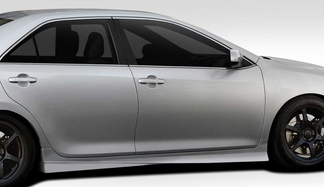 2012-2014 Toyota Camry Racer Style Side Skirt Rocker Panels - FRP