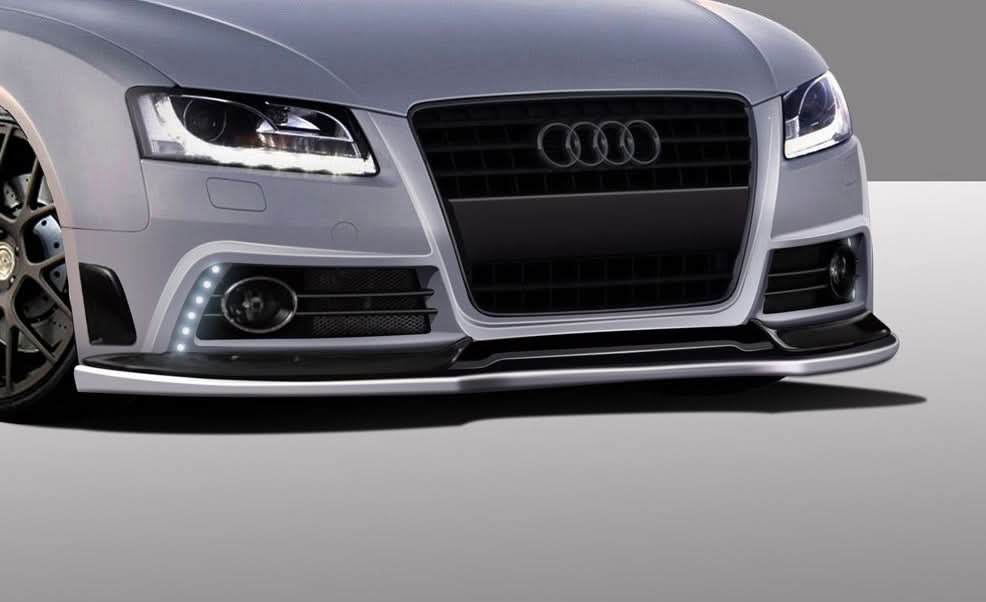 2008-2012 Audi A5 S5 Eros Version 1 Style Front Lip Spoiler - FRP
