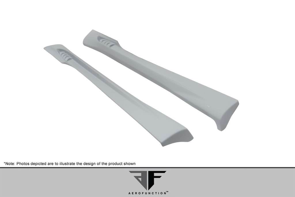 2003-2010 Bentley Continental GT GTC AF-1 Style Side Skirts - FRP