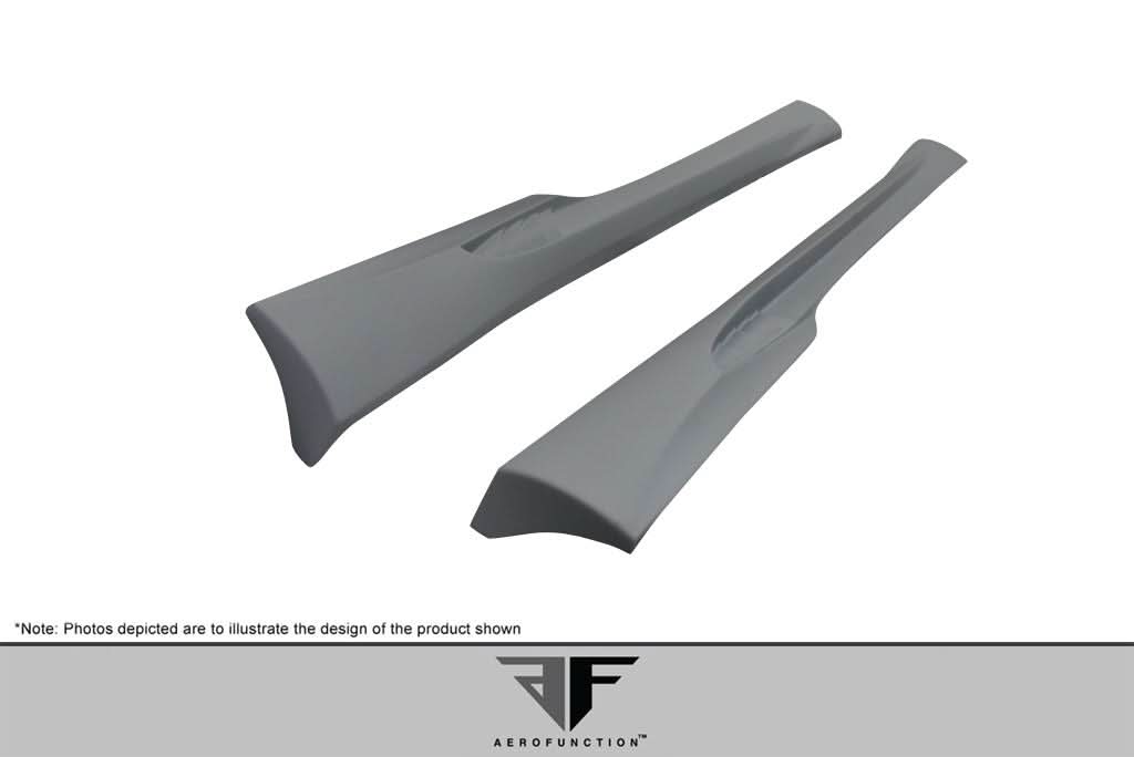 2003-2010 Bentley Continental GT GTC AF-1 Style Side Skirts - FRP
